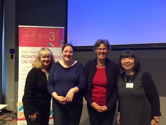 Oslo Kinesio Conference 2015. With Esther De Ru, Samantha Payne, Audrey Yasukawa and Patricia Martin